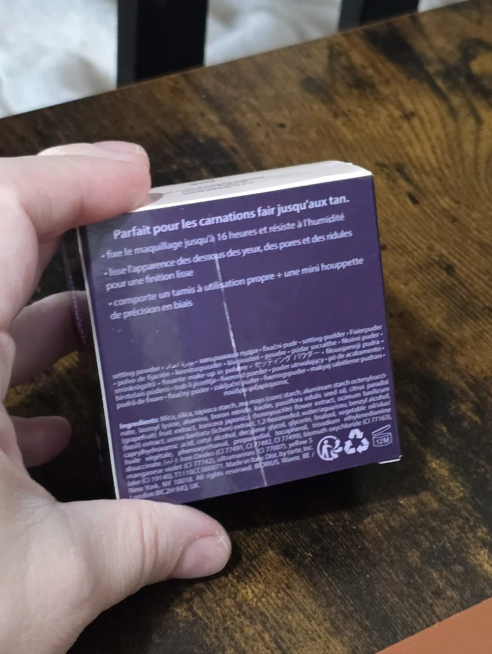 tarte Creaseless Setting Powder - Pink